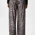Leopar desen pantolon