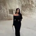 Madonna yaka esnek kumaş elbise siyah