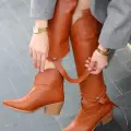 Milla Taba Cilt Tak Çıkar Topuklu Bot Ve Çizme