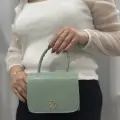Mint cilt krash çanta