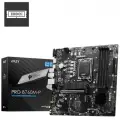 MSI PRO B760M-P SOKET 1700 DDR5 6800(OC) PCI-E M.2 USB3.2 HDMI DP VGA 1X 1G LAN MATX