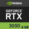 Nvidia GeForce RTX 3050 6GB 96Bit GDDR6 DX12 DVI + DP + HDMI PCIE 4.0 Ekran Kartı