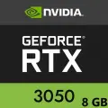 Nvidia GeForce RTX 3050 8GB 128Bit GDDR6 DX12 PCIE 4.0 Ekran Kartı