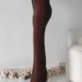 Önü cumalı ithal krep pantolon