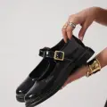 Yokox Siyah Rugan Oxford Ayakkabı