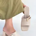 Ziva Bej Cilt Topuklu Terlik