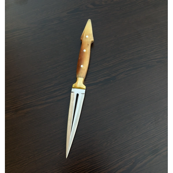 KOÇ BOYNUZU BEYAZ KAMA NO:1