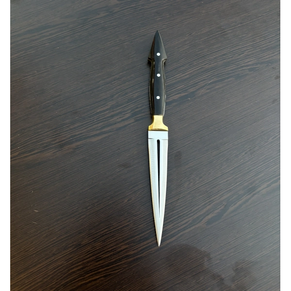 KOÇ BOYNUZU SİYAH KAMA NO:2