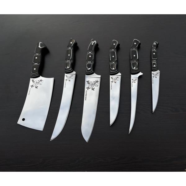 PROFESYONEL 6LI ŞEF SETİ