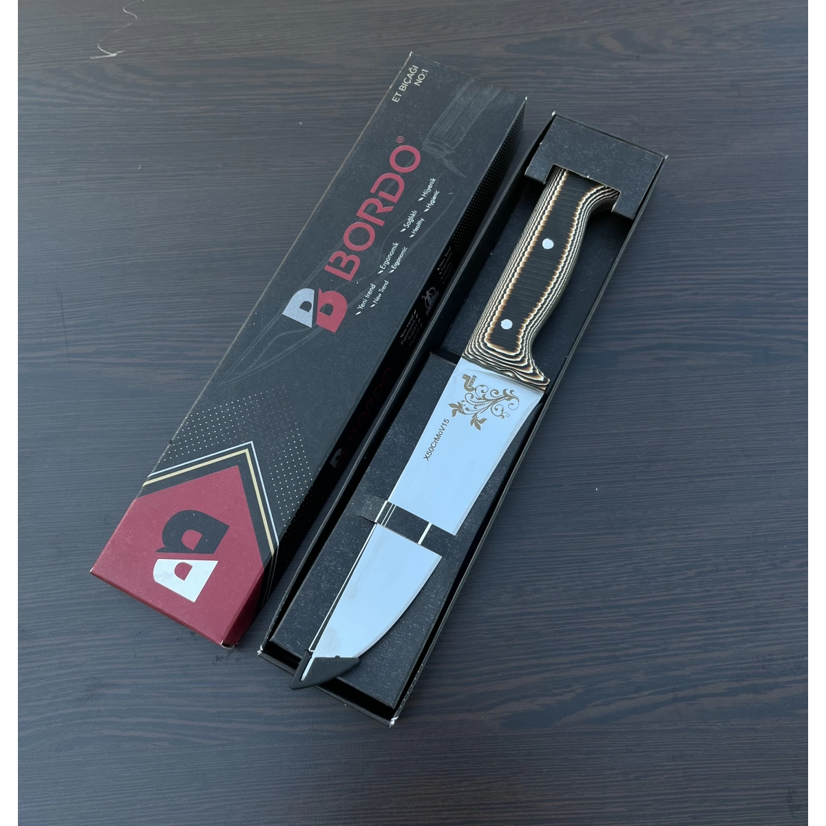 4116 PASLANMAZ ÇELİK KASAP BIÇAĞI NO:1