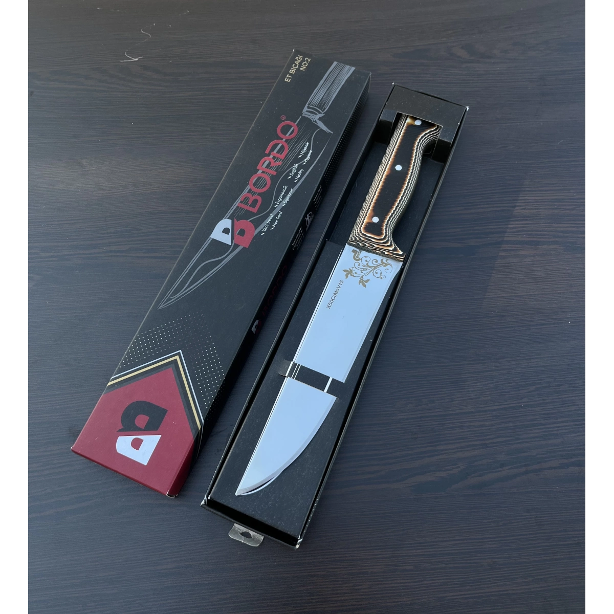 4116 PASLANMAZ ÇELİK KASAP BIÇAĞI NO:2