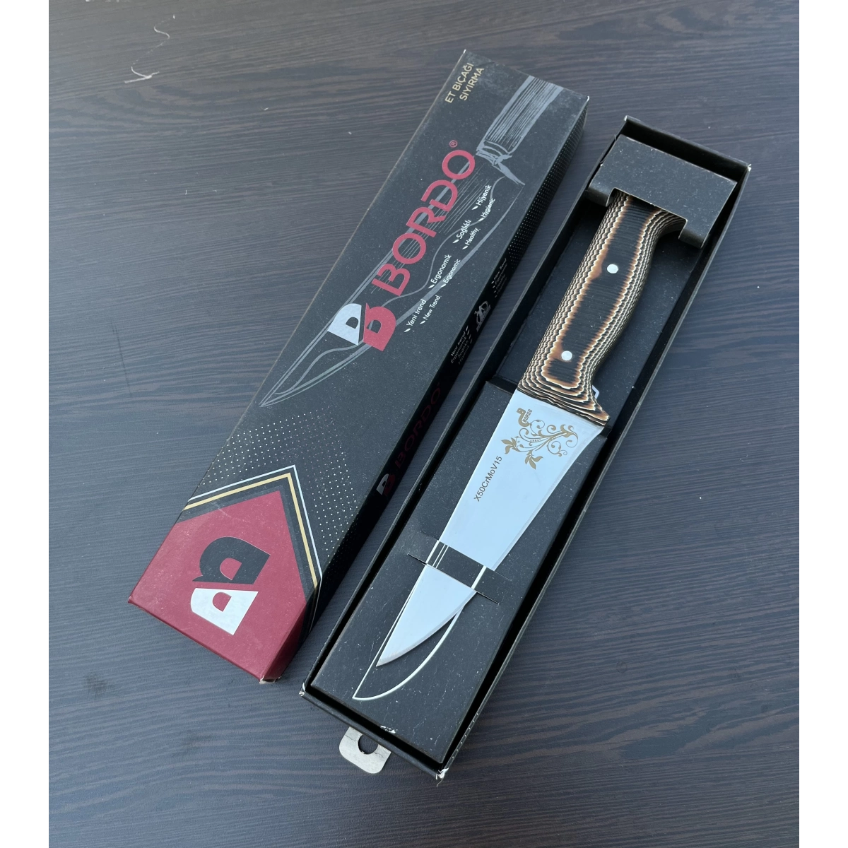 4116 PASLANMAZ ÇELİK KASAP SIYIRMA BIÇAĞI