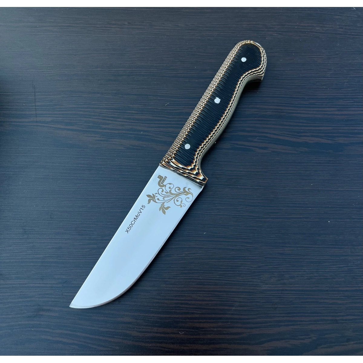 4116 PASLANMAZ ÇELİK KASAP YÜZME BIÇAĞI