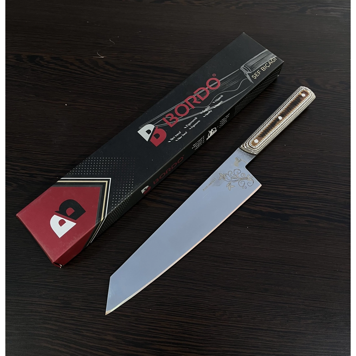 4116 PASLANMAZ ÇELİK KİRİTSUKE NO:2 ŞEF BIÇAĞI