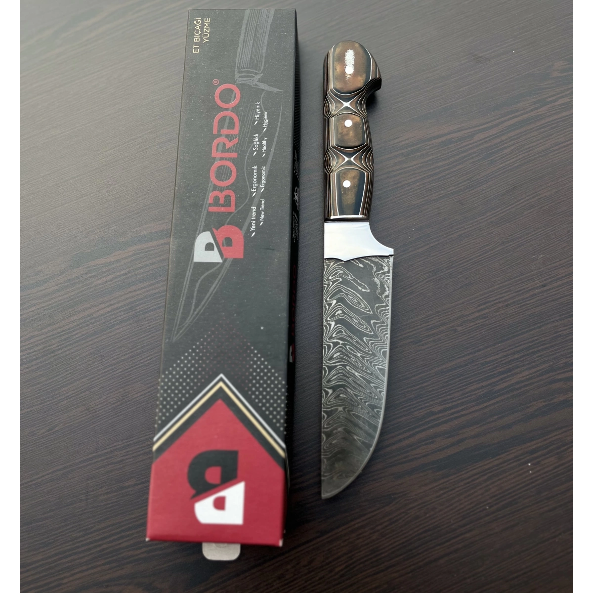 DAMASCUS KASAP YÜZME BIÇAĞI