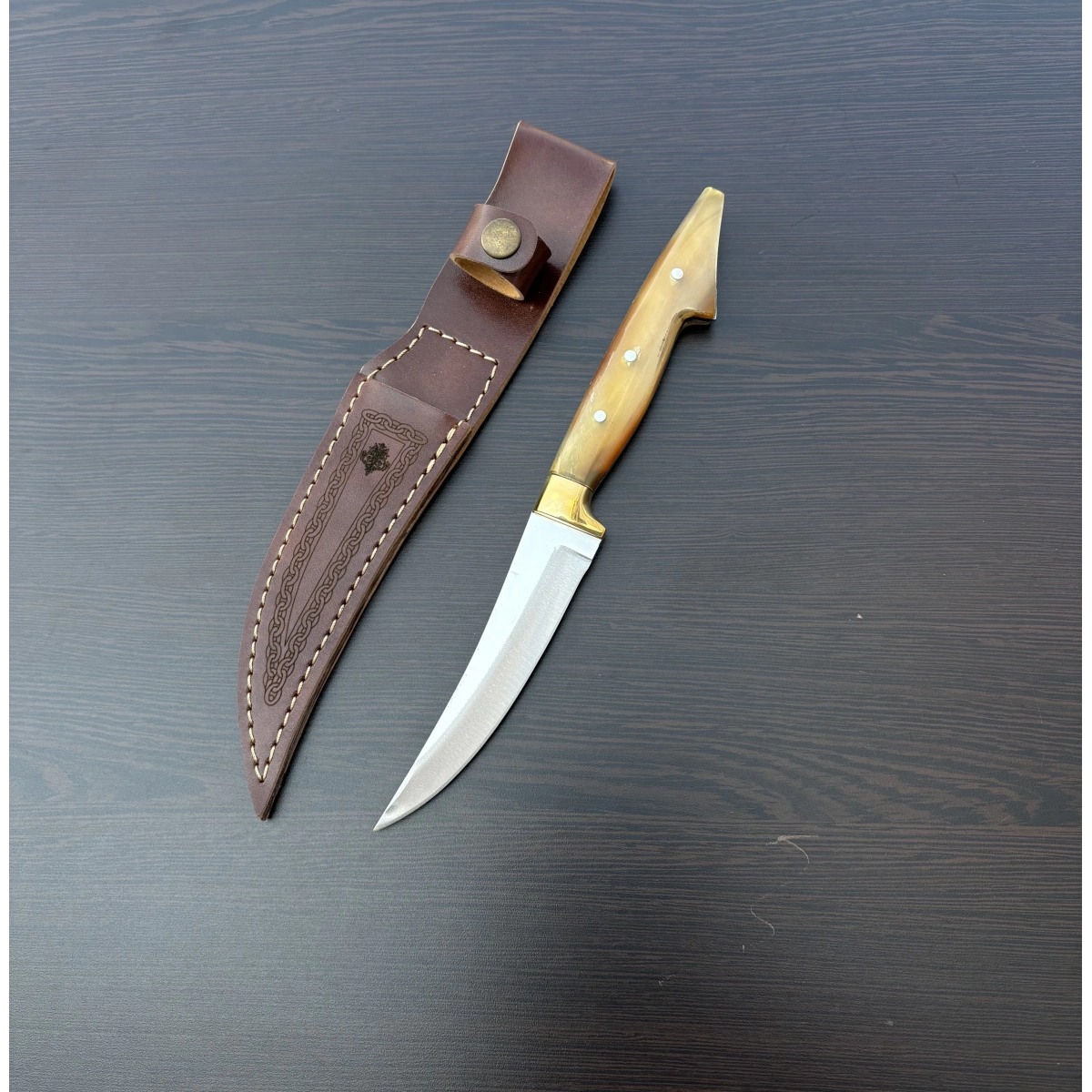 KOÇ BOYNUZU BEL KAMASI BEYAZ NO:1