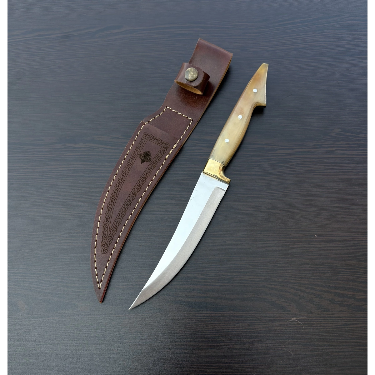 KOÇ BOYNUZU BEL KAMASI BEYAZ NO:2