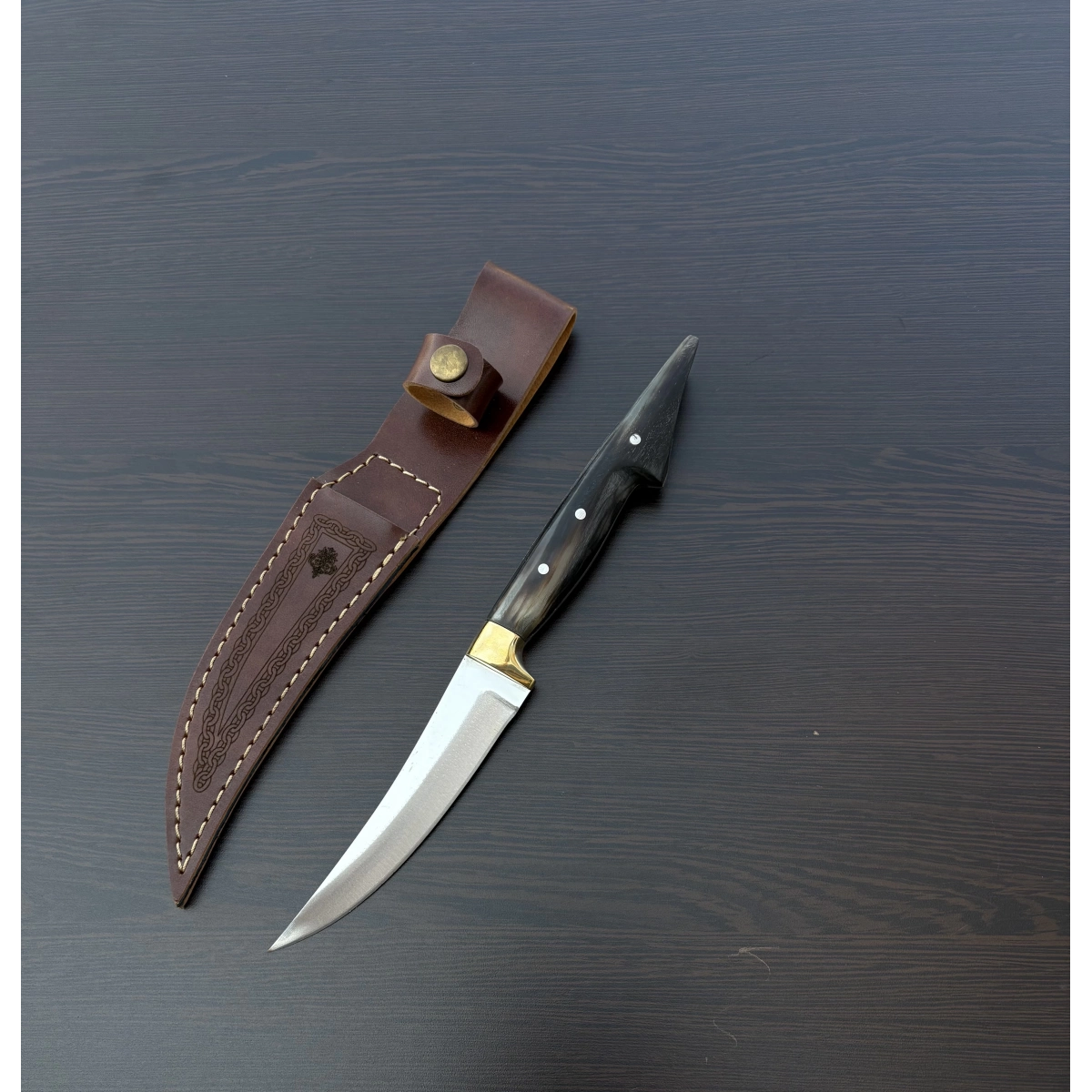 KOÇ BOYNUZU BEL KAMASI SİYAH NO:1