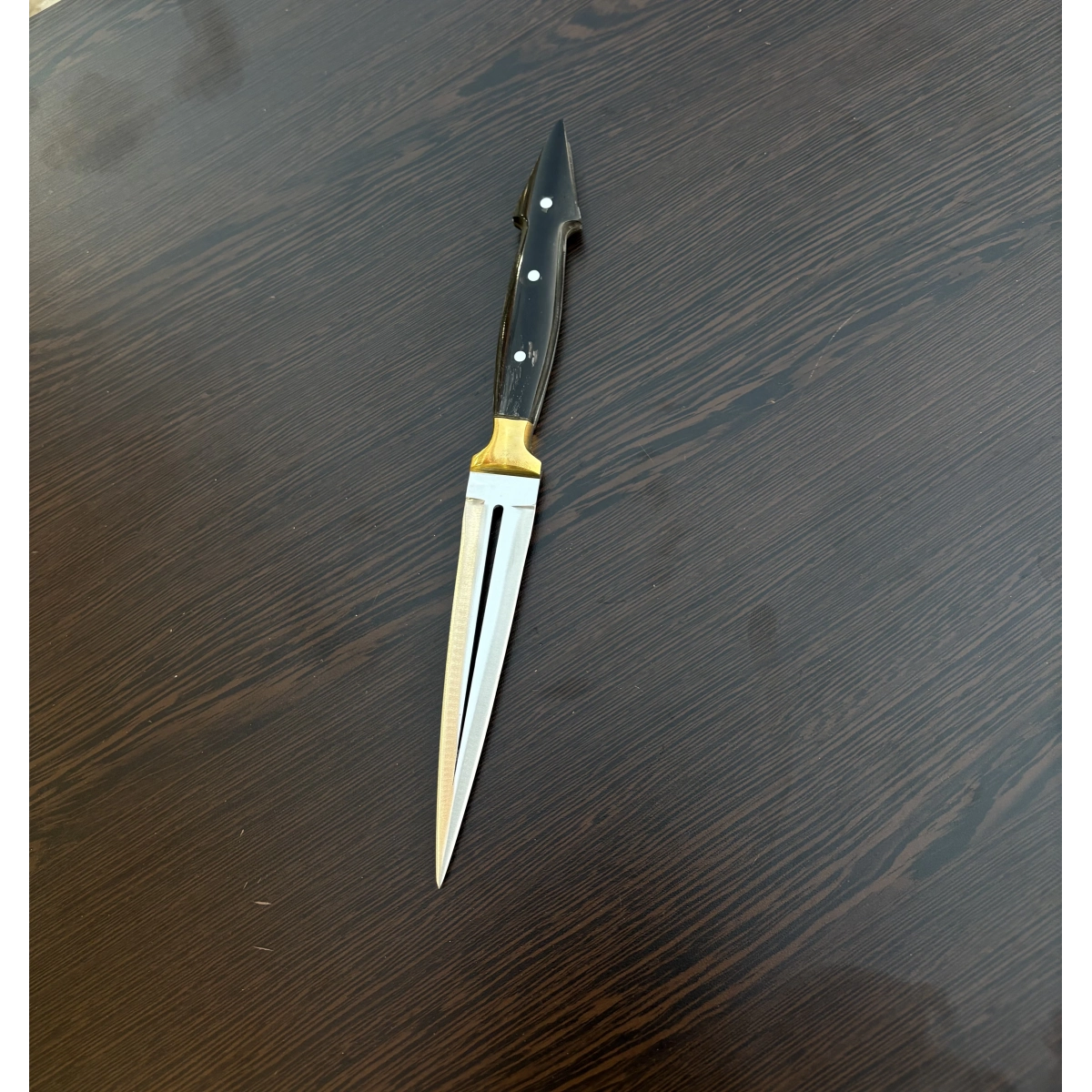 KOÇ BOYNUZU SİYAH KAMA NO:1