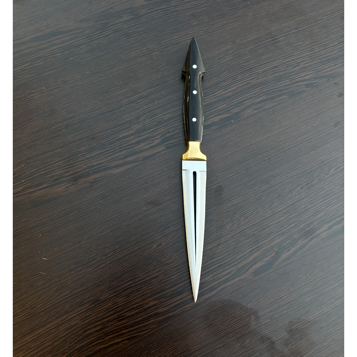 KOÇ BOYNUZU SİYAH KAMA NO:2