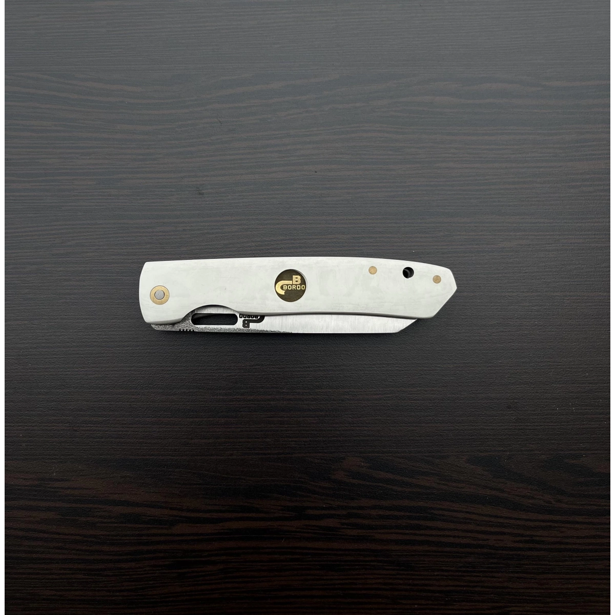 N690 BEYAZ B90 KATLANIR ÇAKI