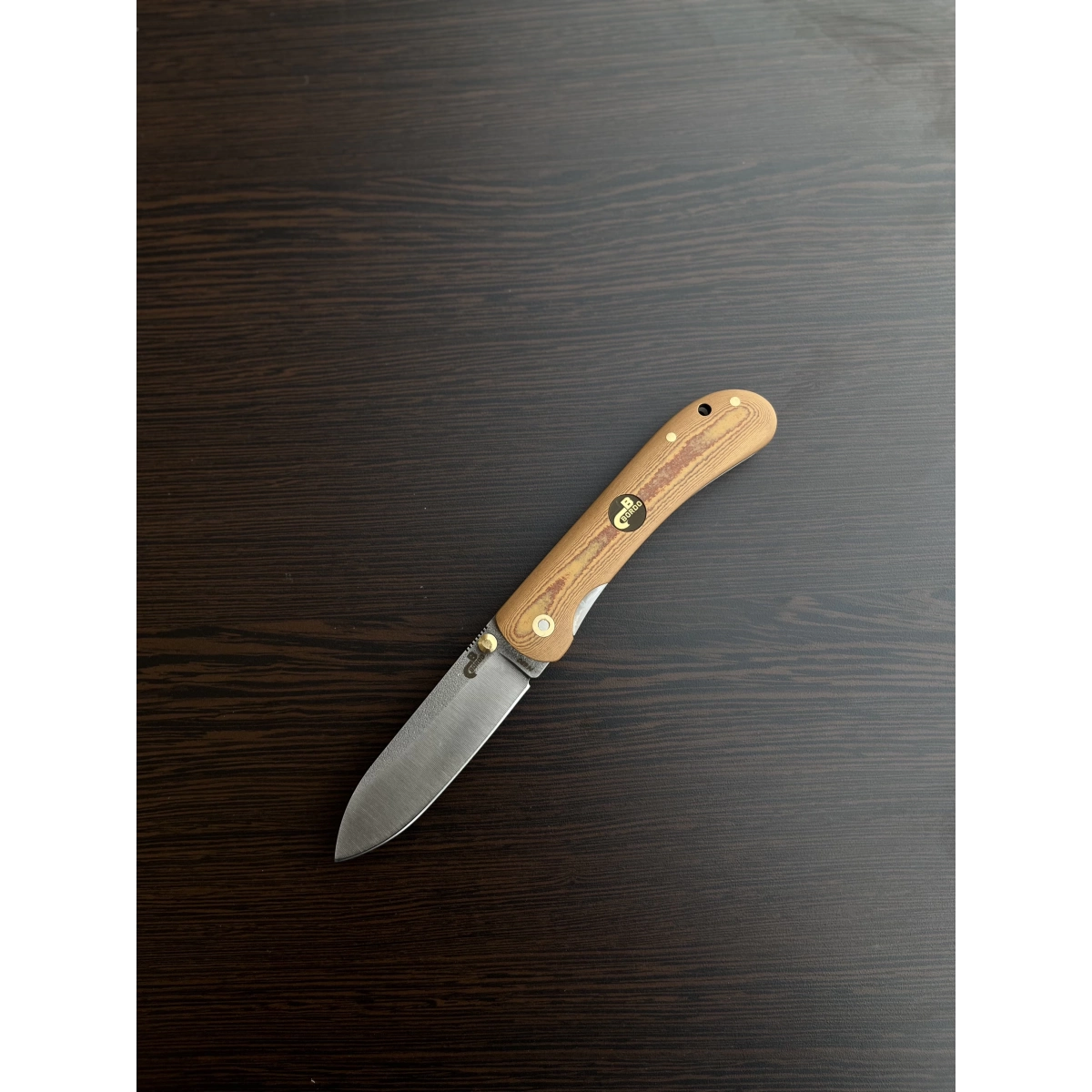 N690 KAHVE B20 KATLANIR ÇAKI