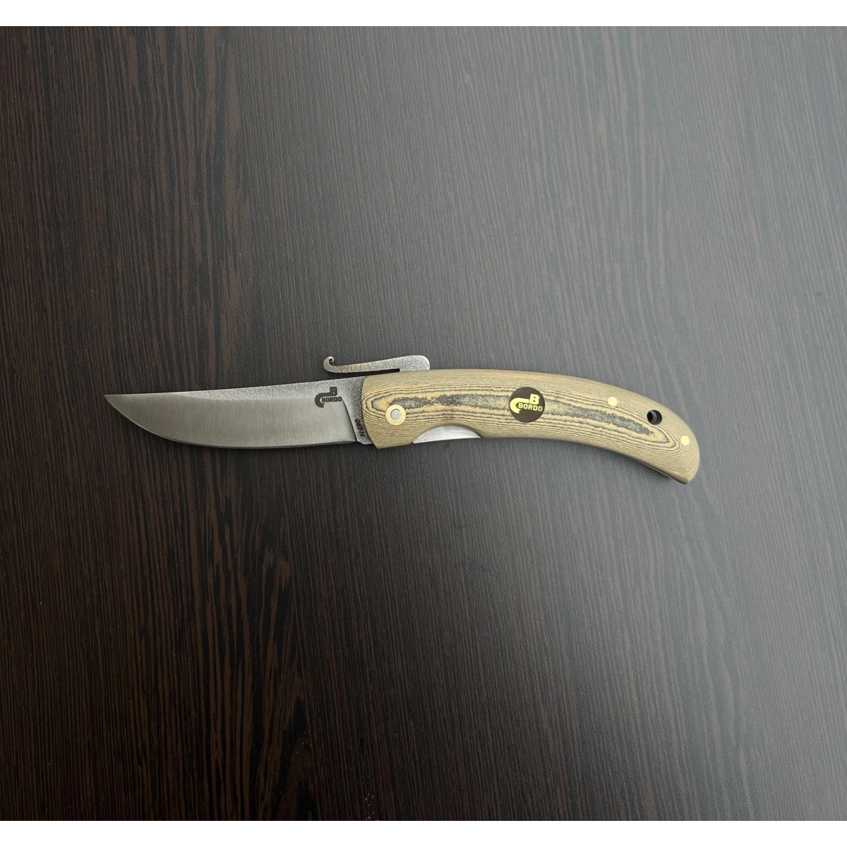 N690 KAHVE B40 KATLANIR ÇAKI