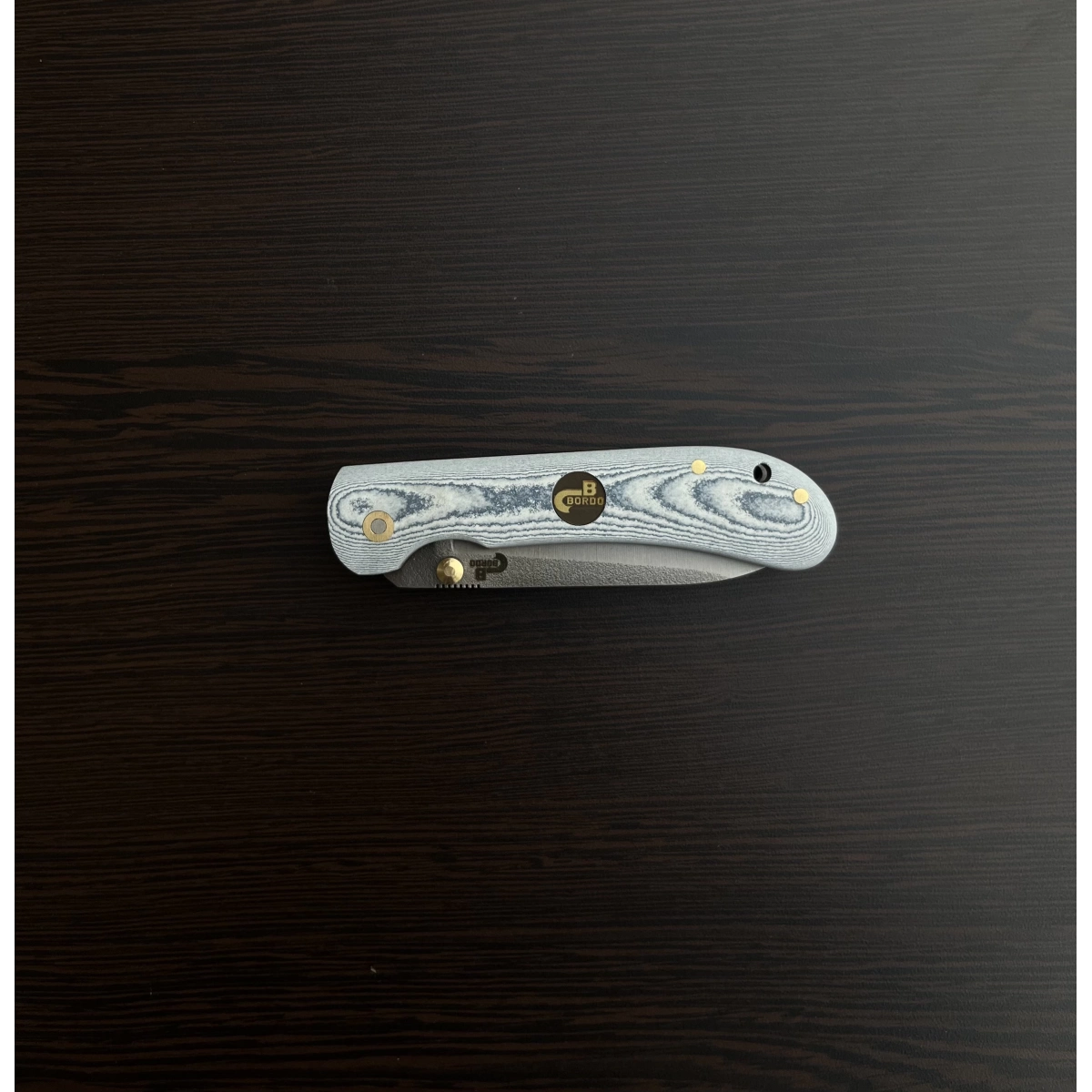 N690 MAVİ B20 KATLANIR ÇAKI