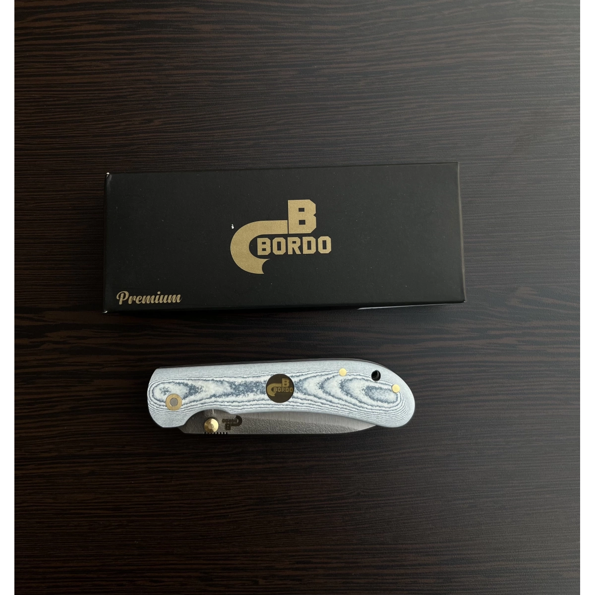 N690 MAVİ B20 KATLANIR ÇAKI