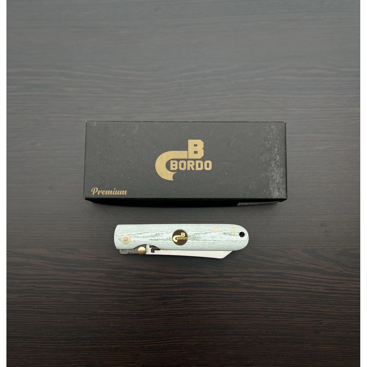 N690 YEŞİL B30 KATLANIR ÇAKI