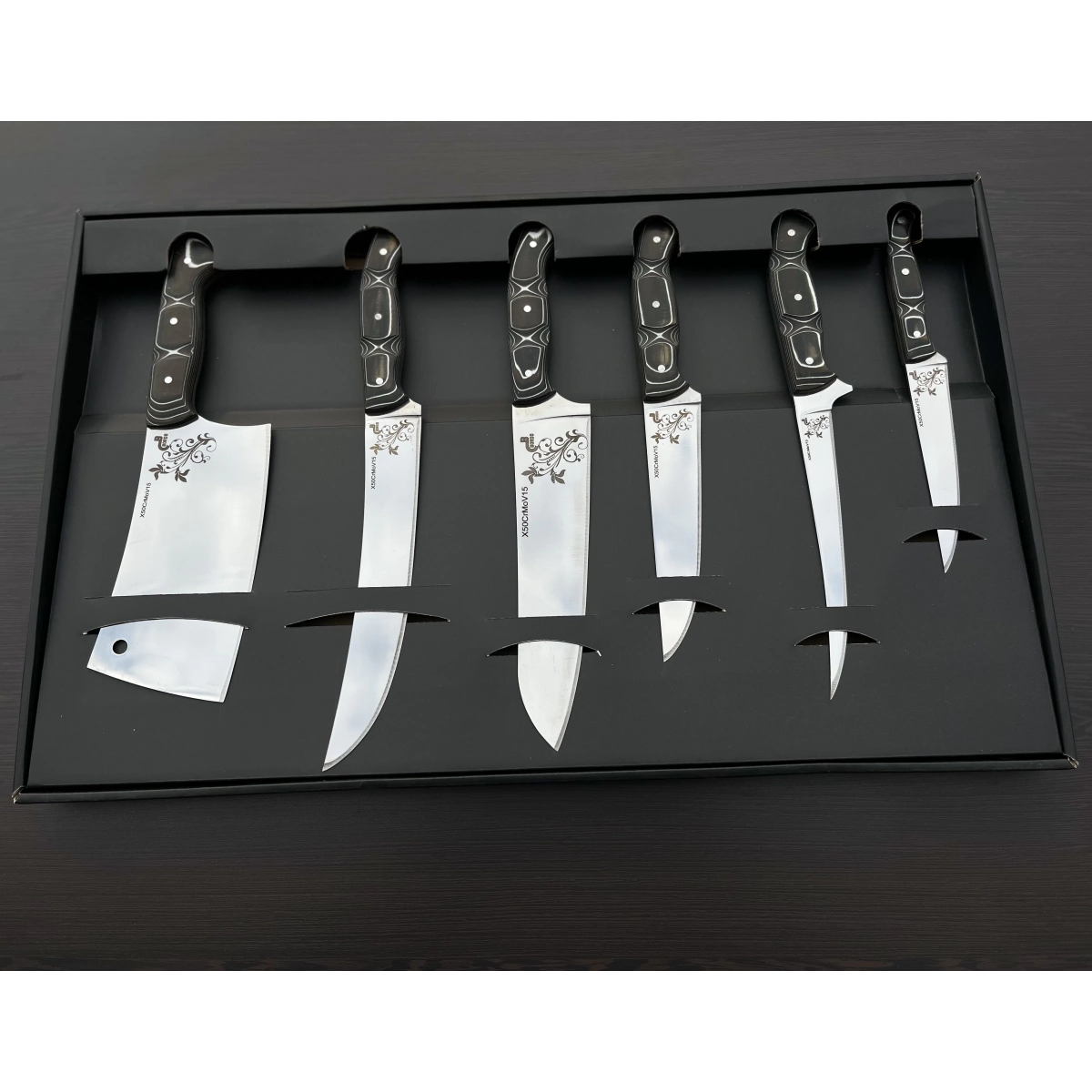 PROFESYONEL 6LI ŞEF SETİ