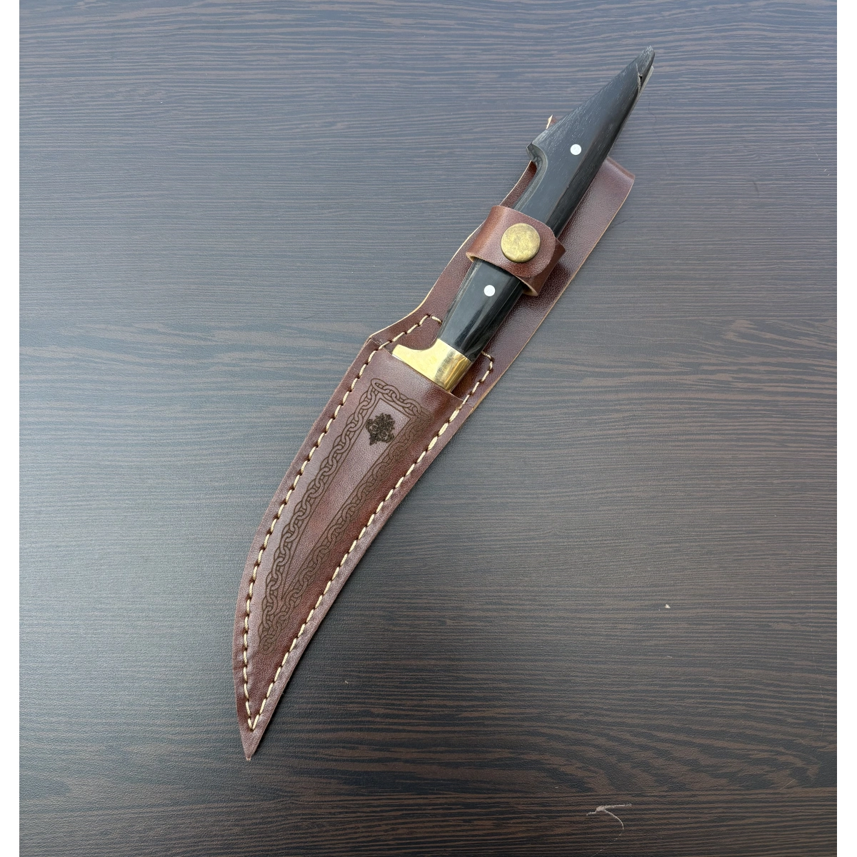 KOÇ BOYNUZU BEL KAMASI SİYAH NO:1