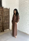 Kadın Askılı Elbise Ve Gömlek İkili Takım