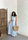 Kadın Özel Tasarım Bluz Ve Etek Fisto Takım