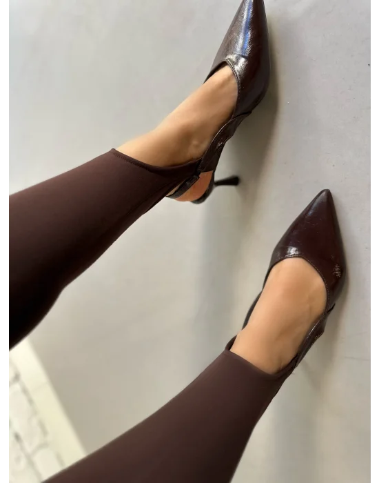 Kadın Topuktan Geçmeli İçi Şardonlu Füzo Tayt