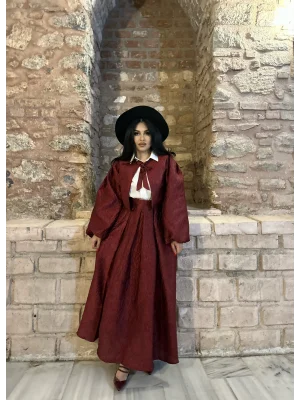 Kadın Kısa Ceket Ve Balon Etek Broker Takım