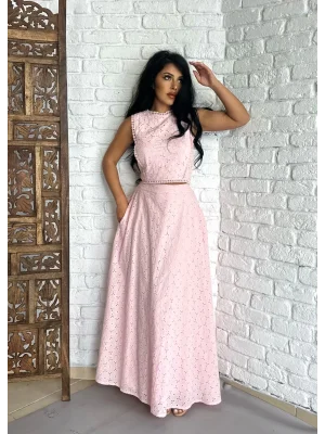 Kadın Özel Tasarım Bluz Ve Etek Fisto Takım