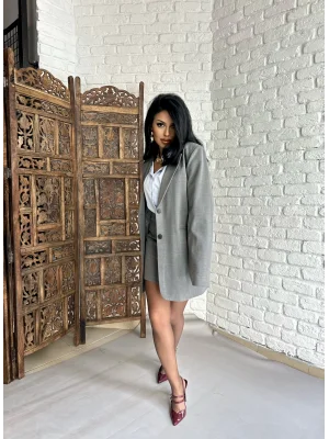 Kadın PREMium Blazer Ceket Ve Etek Takım