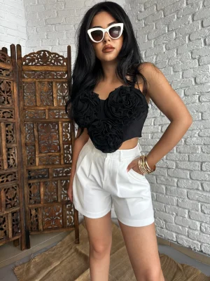 Kadın Gül Detaylı Askılı Büstiyer