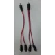 Audiomax Y Kablo (Ters Y Kablo) 1 Erkek rca 2 Dişi rca