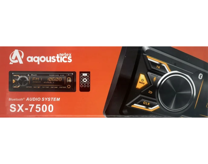 Aqoustics Sx-7500 3 Amfi Çıkışlı DSP İşlemcili Pioneer Kumandalı Oto Teyp