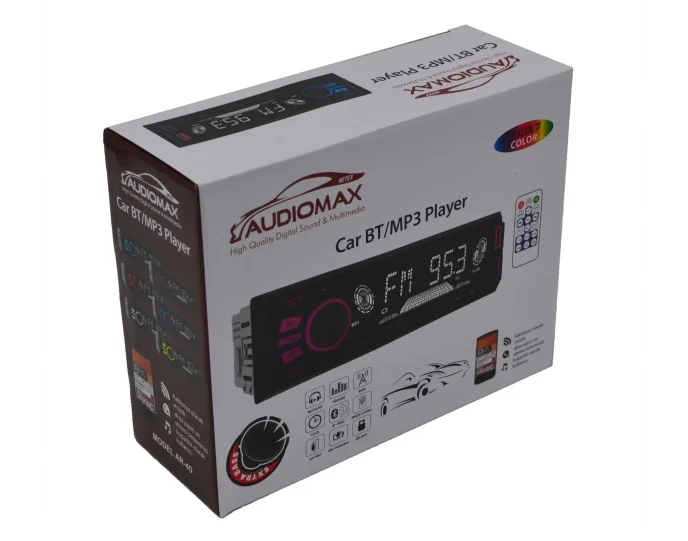 Audiomax Ar-40 Oto Teyp 4x50W 7 Renkli