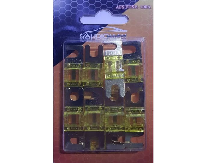 Audiomax Bıçak Sigorta 100Amp 10 lu Paket