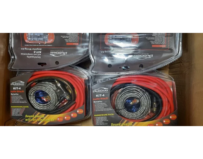Audiomax KİT-4 4Ga Kablo Set