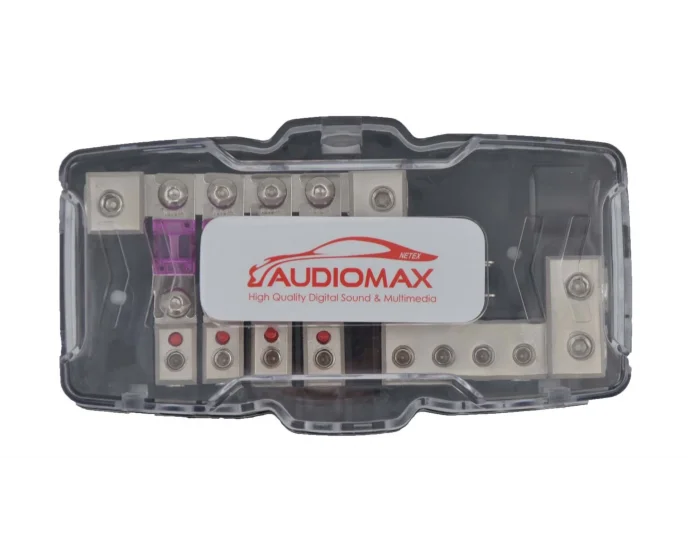 Audiomax Mx-100 Pas Blok Dağıtıcı Işıklı,Sigortalı