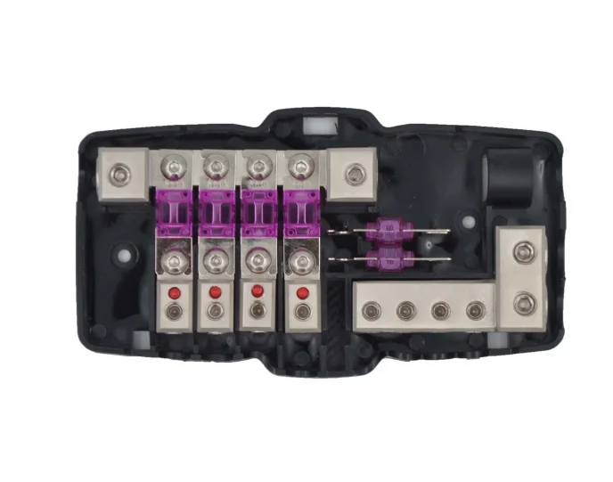 Audiomax Mx-100 Pas Blok Dağıtıcı Işıklı,Sigortalı