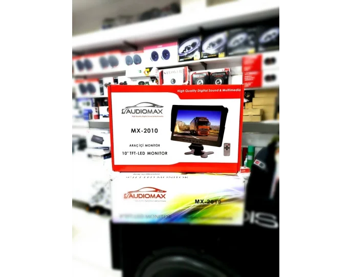 Audiomax MX 2010 10inc Araç Monitörü