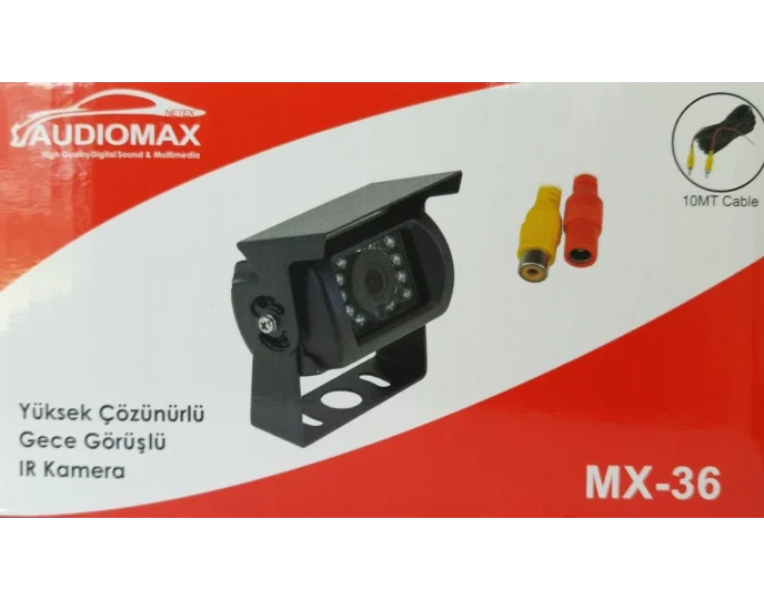 Audiomax Mx 36 Araç Kamerası Gece Görüşlü
