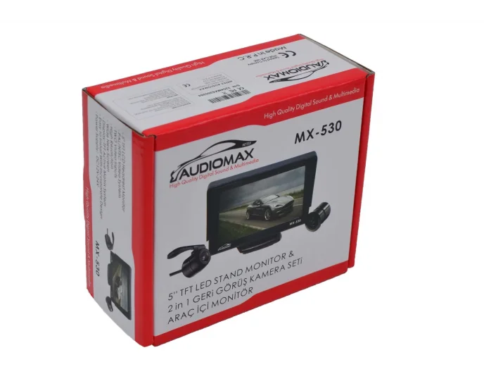 Audiomax MX 530 5inc Araç Monitörü+Geri Görüş Kamerası