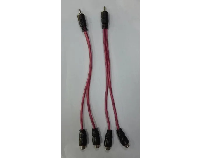 Audiomax Y Kablo (Ters Y Kablo) 1 Erkek rca 2 Dişi rca